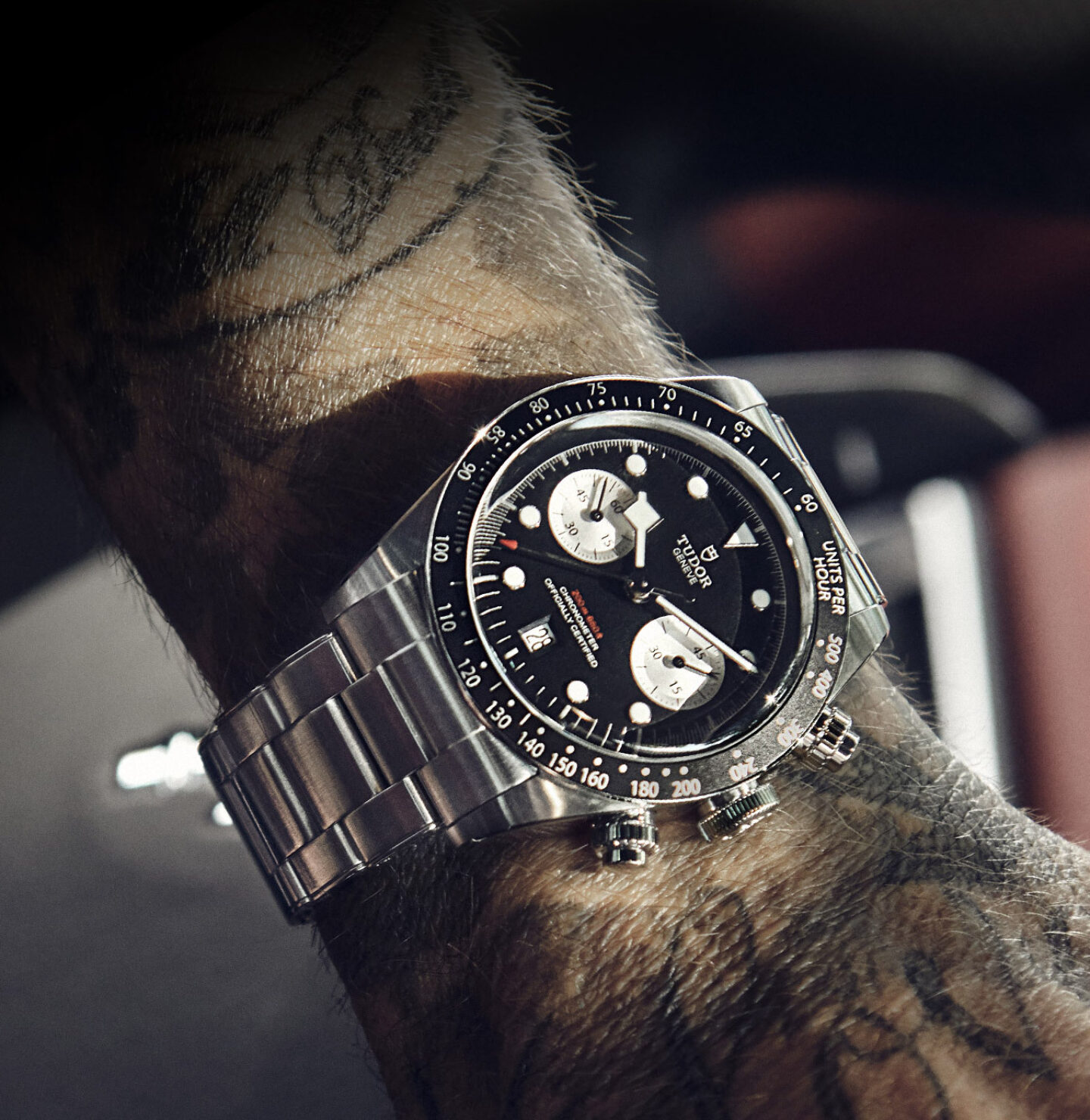 David beckham watch worn portrait