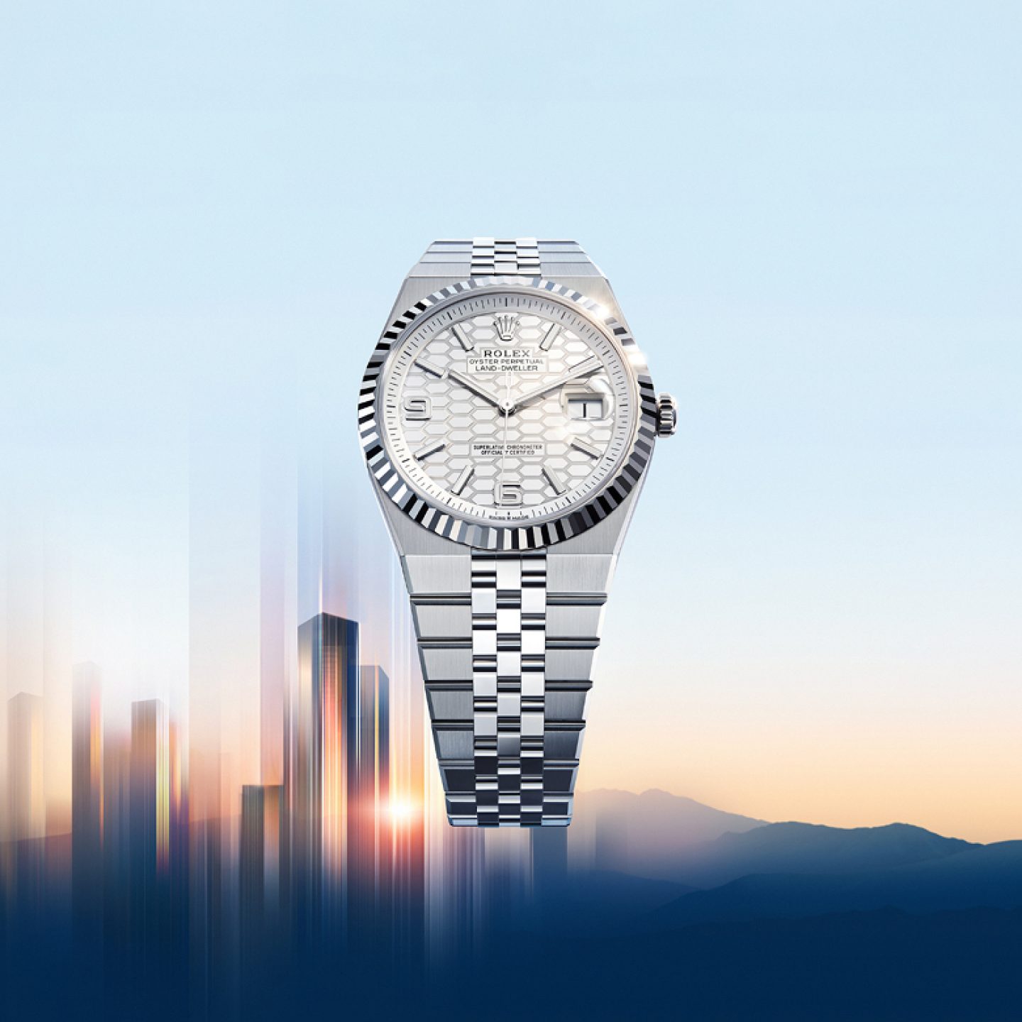 Rolex new watches 2025 land dweller m127334 0001 2501fj 001 portrait