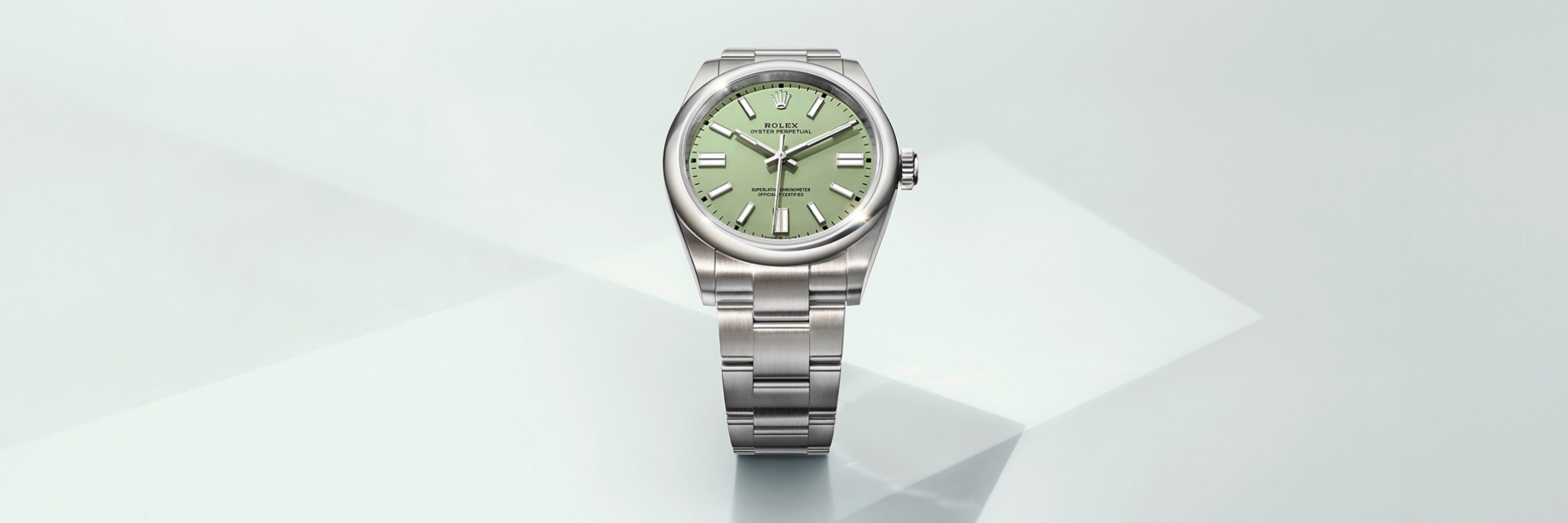 Rolex collection banner oyster perpetual m134300 0006 2503 landscape