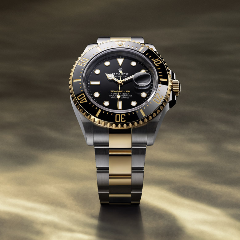 Rolex collection banner sea dweller m126603 0001 2210jva 0011 portrait