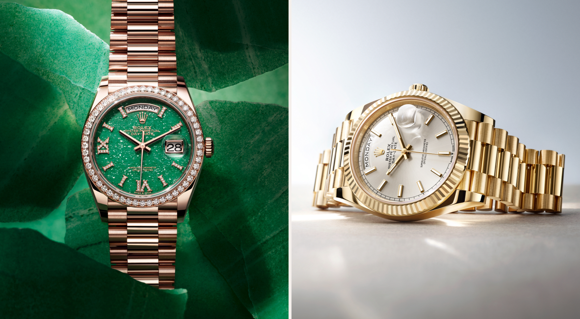 Rolex day date m128345rbr 0068 2311jva 001 m228238 0066 2401jva 001 landscape