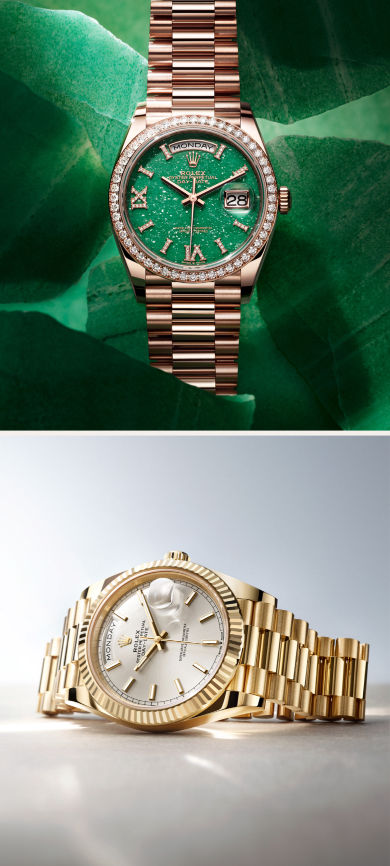 Rolex day date m128345rbr 0068 2311jva 001 m228238 0066 2401jva 001 portrait