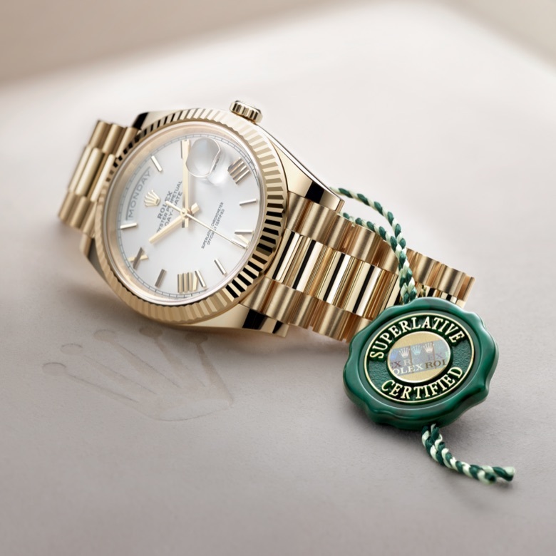 Rolex history superlative certified 19jva 012 portrait
