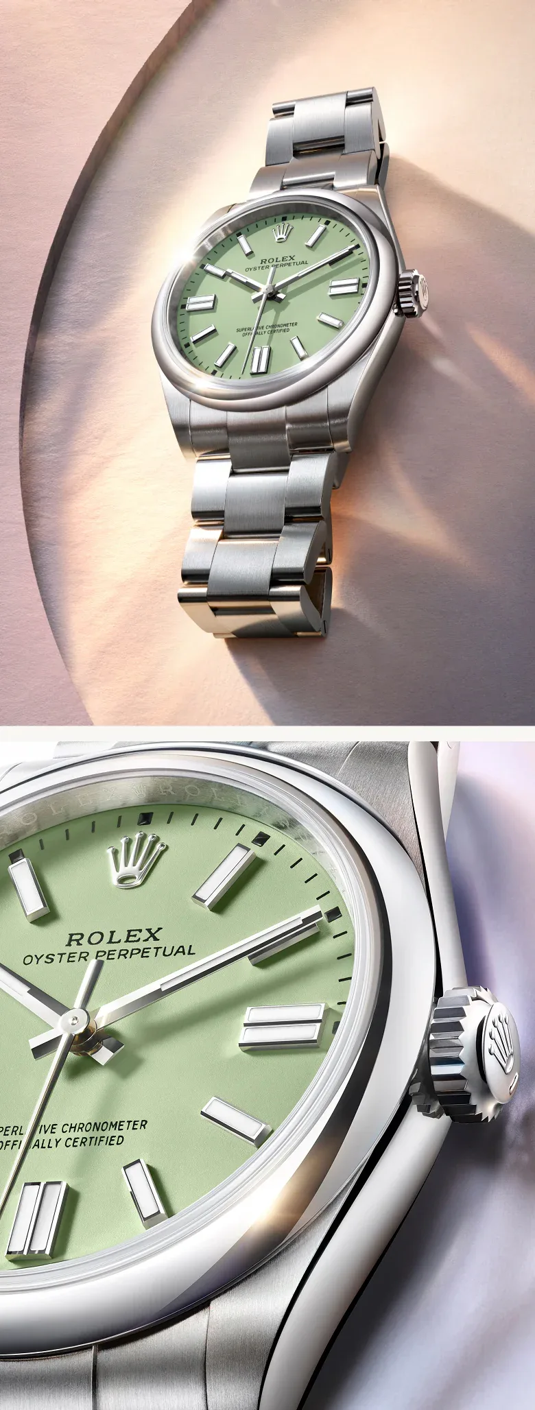Rolex new watches 2025 oyster perpetual oyster case m134300 0006 2501stojan 003 and m134300 0006 2412uf 002 portrait