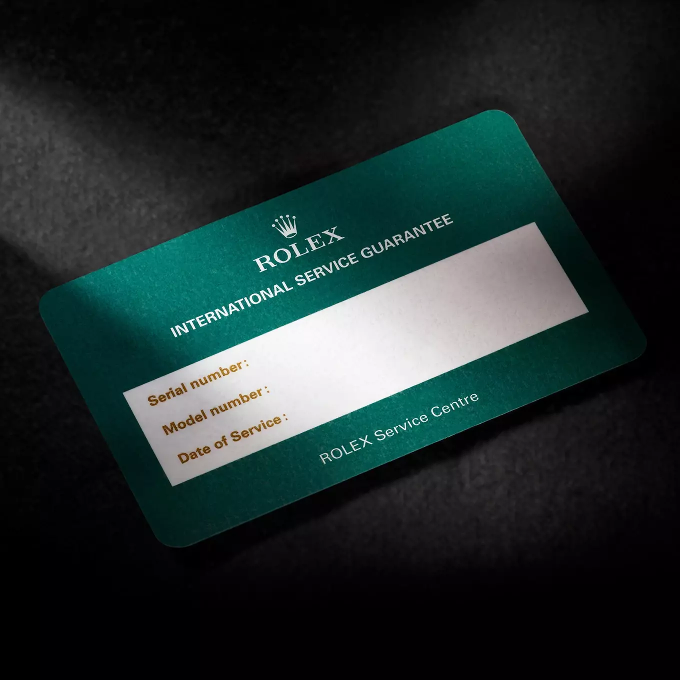 Servicing your rolex two year service guarantee